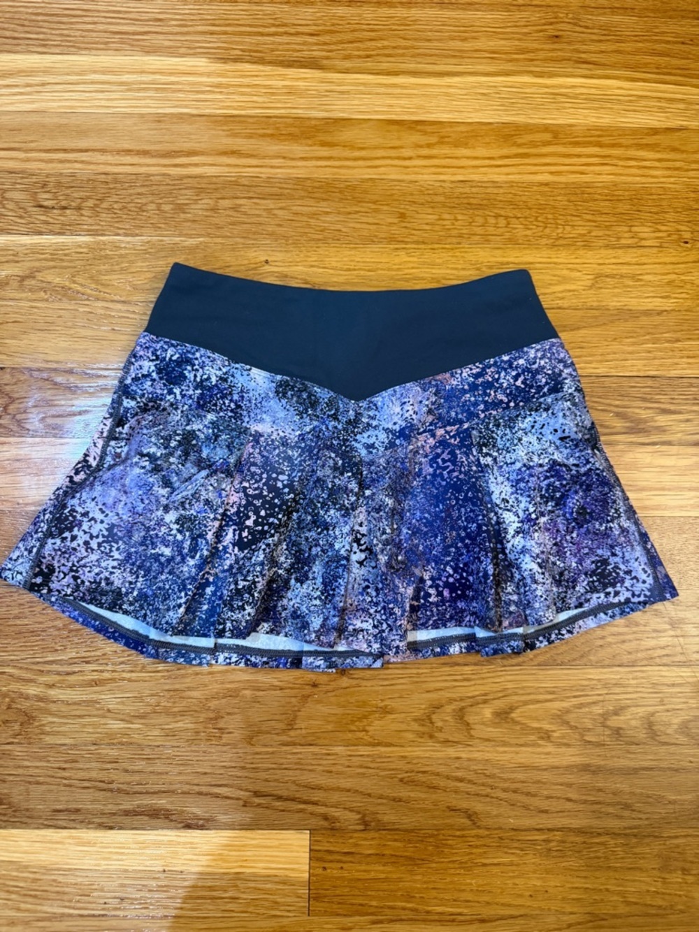 Ivivva (Lululemon Kids) Skort/Skirt with builtin shorts Purple Pattern - Size 10